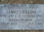 Picture 2 of 2 James Collins Civil War Veteran PVT CO K 2 REG Died February 1, 1881