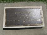 John V. Tate Veteran of the War of 1812 PVT 3 Tennessee MTD VOL November 15, 1789- October 5, 1858